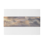 日没 招待状ベリーバンド (裏面例)