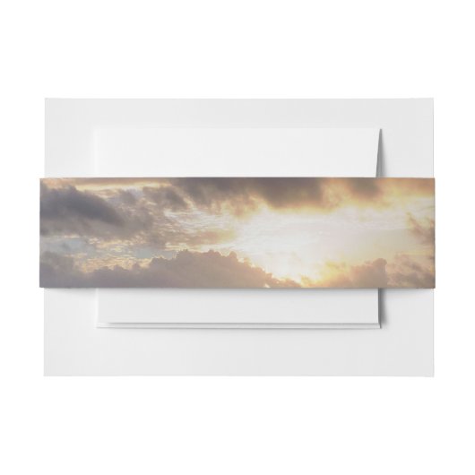 日没 招待状ベリーバンド (正面例)