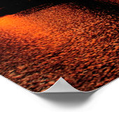 日没 – 景観街並み自然風景 ポスター (角)