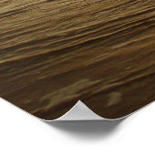 日没：波が砕ける ポスター (角)