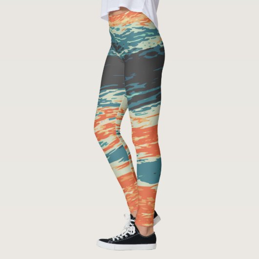 日没/海/波/海 レギンス (左)