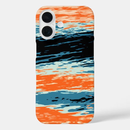 日没/海/波/海 Case-Mate iPhoneケース (裏面)