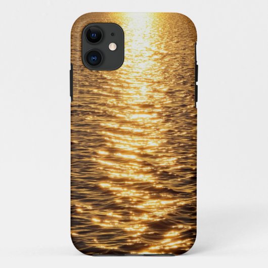 日没、湖、自然画像 Case-Mate iPhoneケース (裏面)