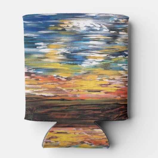 日没 缶クーラー (裏面)