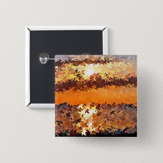 日没 缶バッジ (正面&裏面)