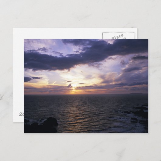 日没(2) ポストカード (正面/裏面)