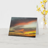 日没(2)印エドワードWesterfield.による2016年の写真 カード (黄色い花)