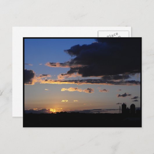 日没～ 36 ポストカード (正面/裏面)