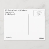 "日没" AstoriaのNYの郵便はがきのRFK橋 ポストカード (裏面)