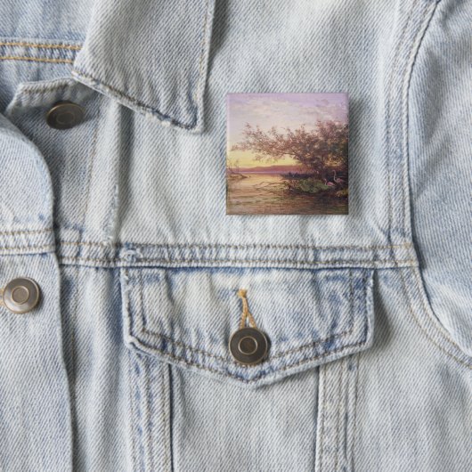 日没、Camargue 缶バッジ (インサイチュ)