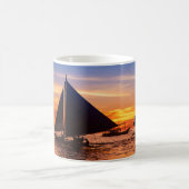 日没|PhilippinesのParawの航行 コーヒーマグカップ (中央)
