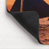 日没|PhilippinesのParawの航行 マウスパッド (コーナー)