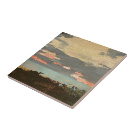 日没、Saco湾 タイル (側面)