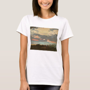 日没、Saco湾 Tシャツ