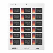 日没II ラベル (フルシート)