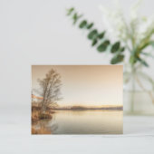 日没Osterseen ポストカード (スタンド正面)