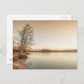 日没Osterseen ポストカード (正面/裏面)