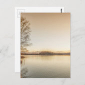 日没Osterseen ポストカード (正面/裏面)