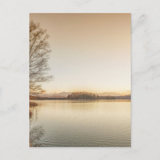 日没Osterseen ポストカード