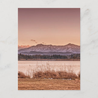 日没Osterseen ポストカード