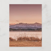 日没Osterseen ポストカード (正面)