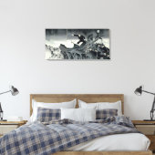 日清戦争出日本の話 キャンバスプリント (インサイチュ (寝室))