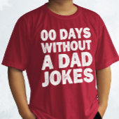 日無し00パパ皮肉な父親をジョークおもしろい Tシャツ