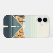 日焼けしたマイル iPhone 16ケース (裏面横)
