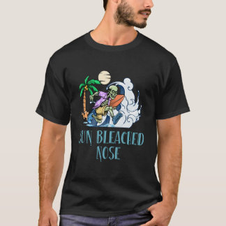 日焼けした鼻 夏の日焼け トロピカルタンニ Tシャツ