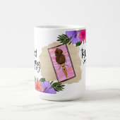 日焼けして酔っ払った コーヒーマグカップ (中央)