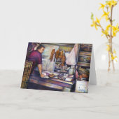 日焼けのシンガポールグリーティングカード カード (黄色い花)