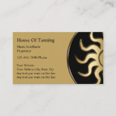 日焼けの名刺 名刺 (正面)