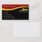 日焼けサロンの名刺 名刺 (正面/裏面)