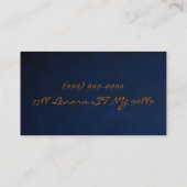 日焼けサロン、スパ名刺 名刺 (裏面)