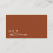 日焼けサロン 名刺 (裏面)