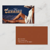 日焼けサロン 名刺 (正面/裏面)