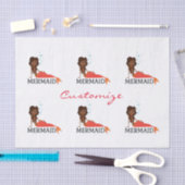 日焼けブルネットマーメイドサンダー_コーブ 薄葉紙 (クラフト)