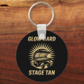 日焼けベッドグロー懸命競合他社フィットネスファンタン キーホルダー (正面)