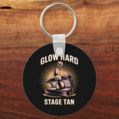 日焼けベッドグロー懸命競合他社フィットネスファンタン キーホルダー (正面)