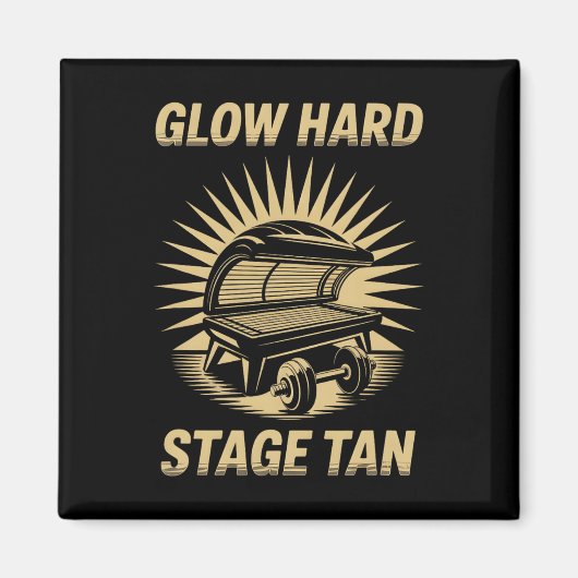 日焼けベッドグロー懸命競合他社フィットネスファンタン マグネット (正面)