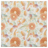 日焼けワトルとユーカリ開花 ファブリック (見本)