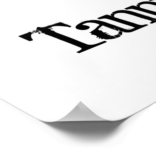 日焼け中毒 ポスター (角)