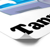 日焼け信じのベッドで ポスター (角)