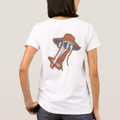 日焼け対策ペリカン Tシャツ (裏面)