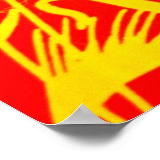 日焼け小麦 ポスター (角)