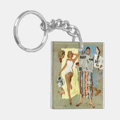 日焼け止めか。 キーホルダー (正面左)