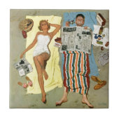 日焼け止めか。 タイル (正面)