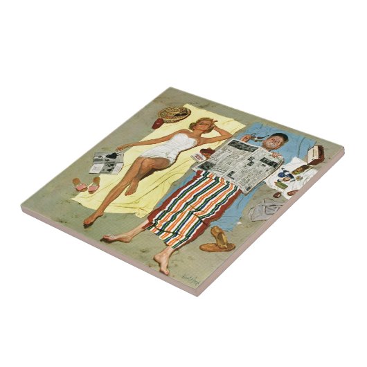 日焼け止めか。 タイル (側面)