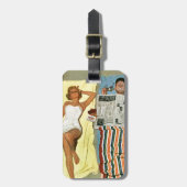 日焼け止めか。 ラゲッジタグ (正面縦)