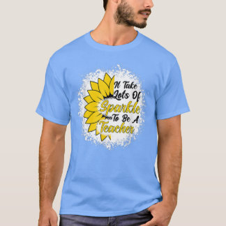 日焼け止めの先生にはたくさんの輝きがある Tシャツ